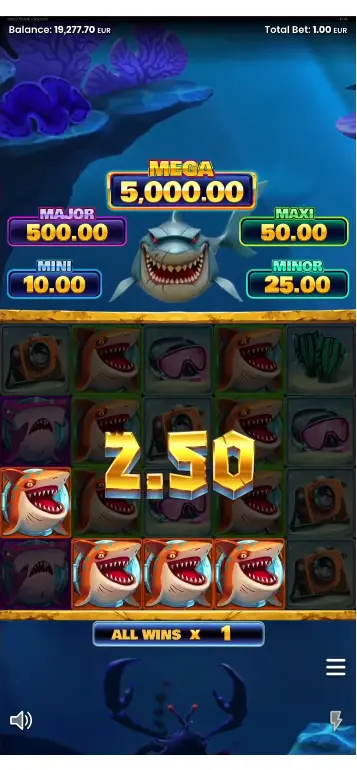 Shark Pot mit aktiven Token – Jackpot Feature in Razor Shark Jackpots